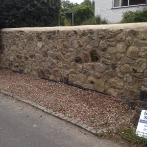 Kentish Ragstone Wall