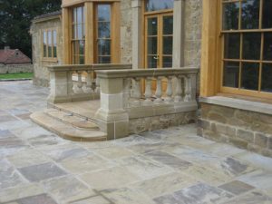 Sussex Sandstone wall