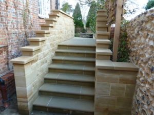 Sussex Sandstone Steps