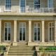 Renovation of the roofed stone balcony structure