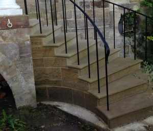 Sussex Sandstone steps