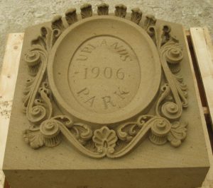 Sussex Sandstone carving