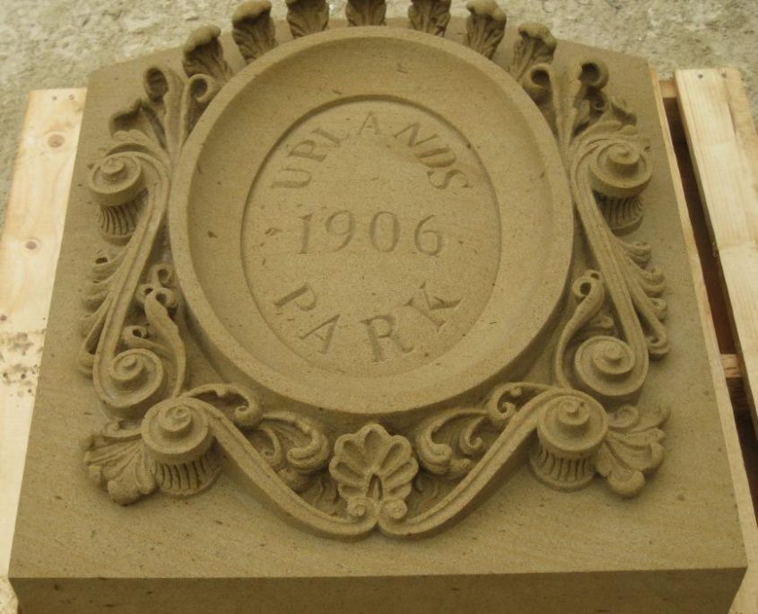 Sussex Sandstone carving