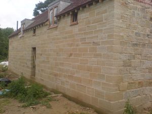 Sussex Sandstone House restoration