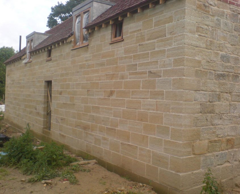 Sussex Sandstone House restoration