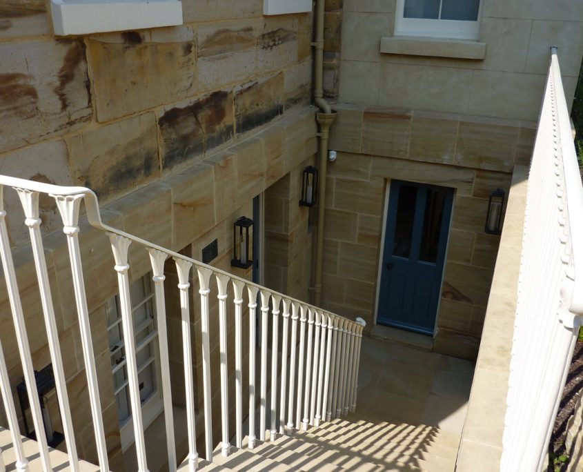 Sussex Sandstone steps