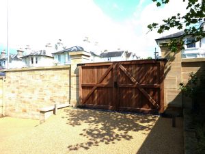 Sussex Sandstone gate piers
