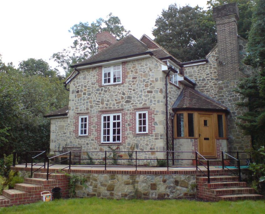 Sussex Sandstone House restoration