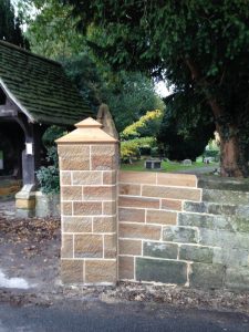 Sussex Stone wall restoration